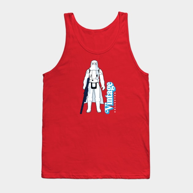 VINTAGE COLLECTOR - HOTH TROOPER ACTION FIGURE Tank Top by LeftCoast Graphics